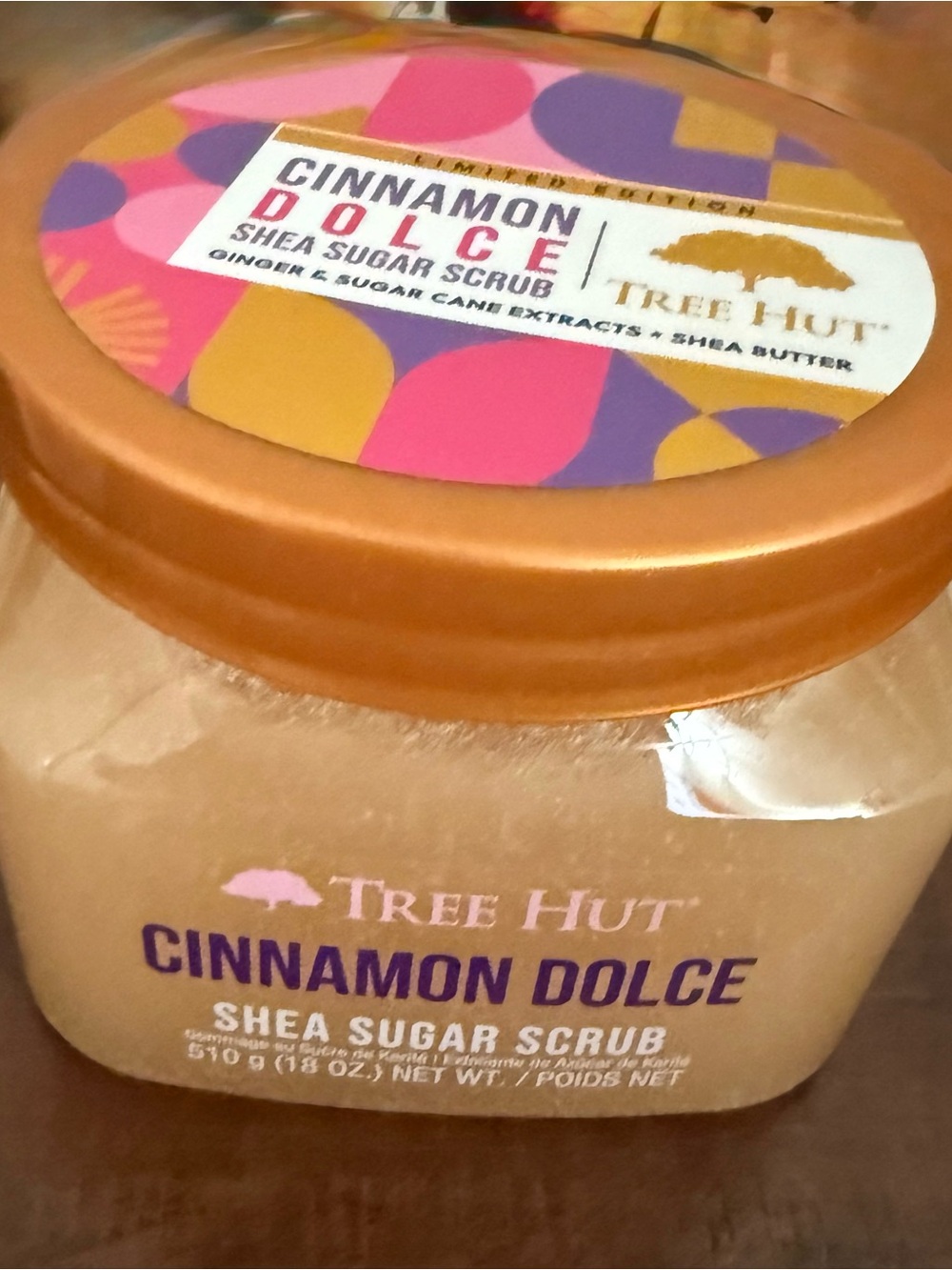Tree Hut Cinnamon Dolce Shea Sugar Scrub